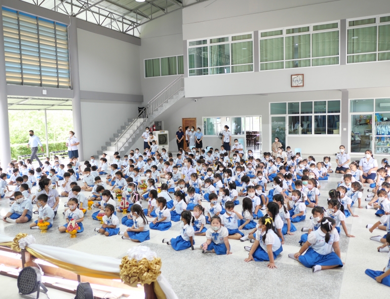 วันที่ 15 มิถุนายน 2566 โรงเรียนสามัคคีวิทยาจัดกิจกรรมไหว้ครู ปีการศึกษา 2566 ระดับเตรียมอนุบาล และระดับปฐมวัยปีที่ 1-3 