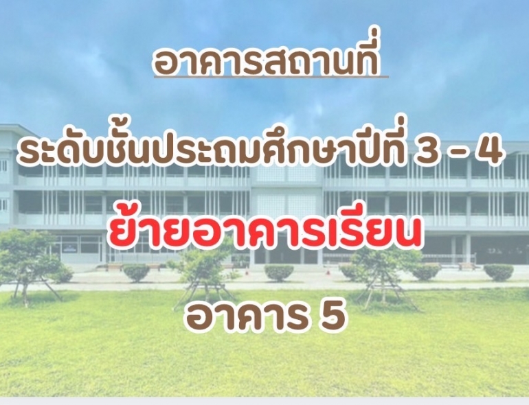 ประชาสัมพันธ์วันเปิดภาคเรียนที่ 2 ปีการศึกษา 2567